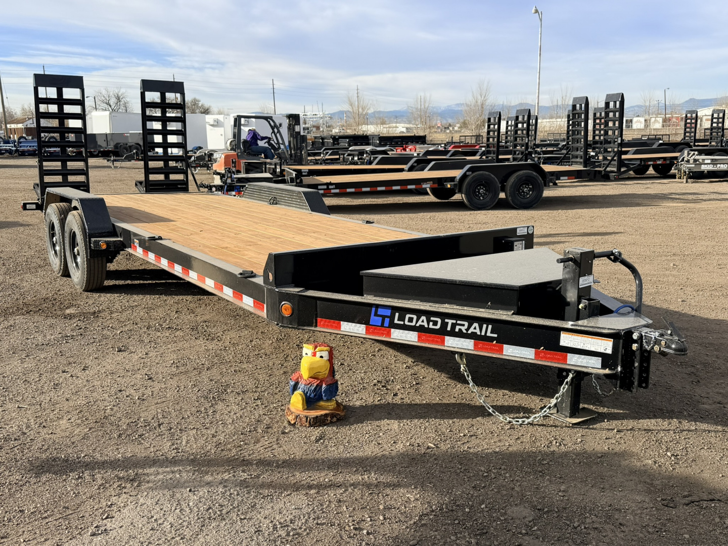 New 2026 Load Trail 7-HD22 I-Beam Equipment Hauler W/ 14ply Tires 14K GVWR