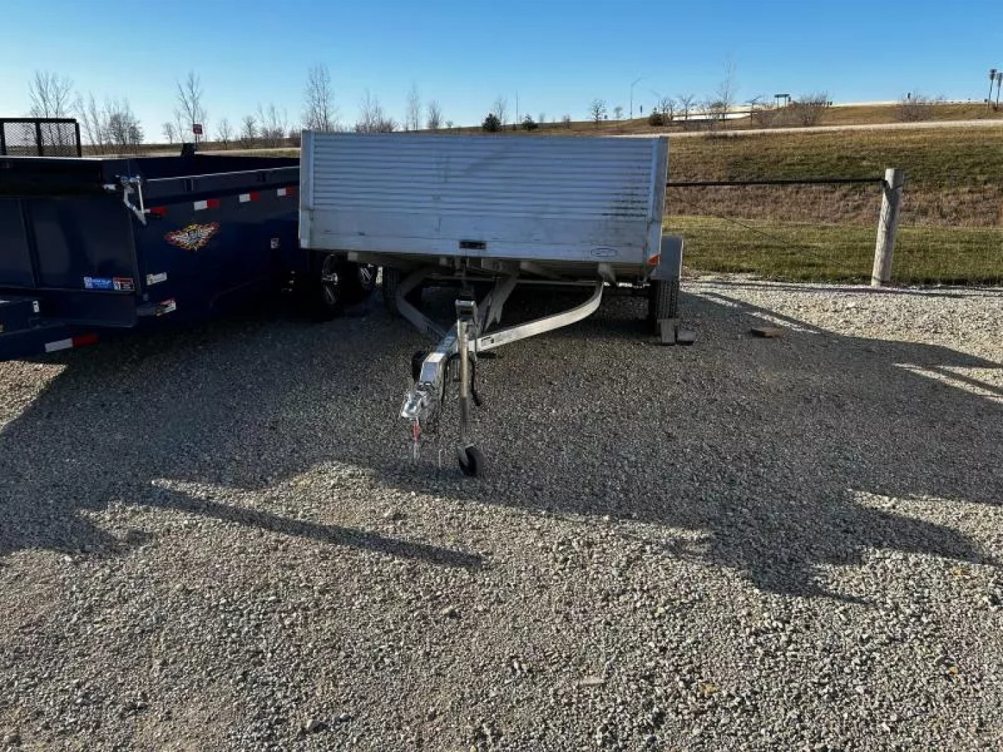 Used 2021 Bear Track 79" x 14' Tiltbed Utility Trailer for Rent Tilt Trailer