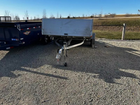 Used 2021 Bear Track 79" x 14' Tiltbed Utility Trailer for Rent Tilt Trailer