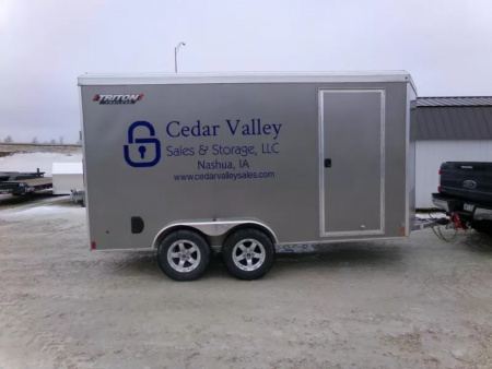 Used 2023 Triton Trailers 7x14 Cargo Trailer for Rent Cargo / Enclosed Trailer