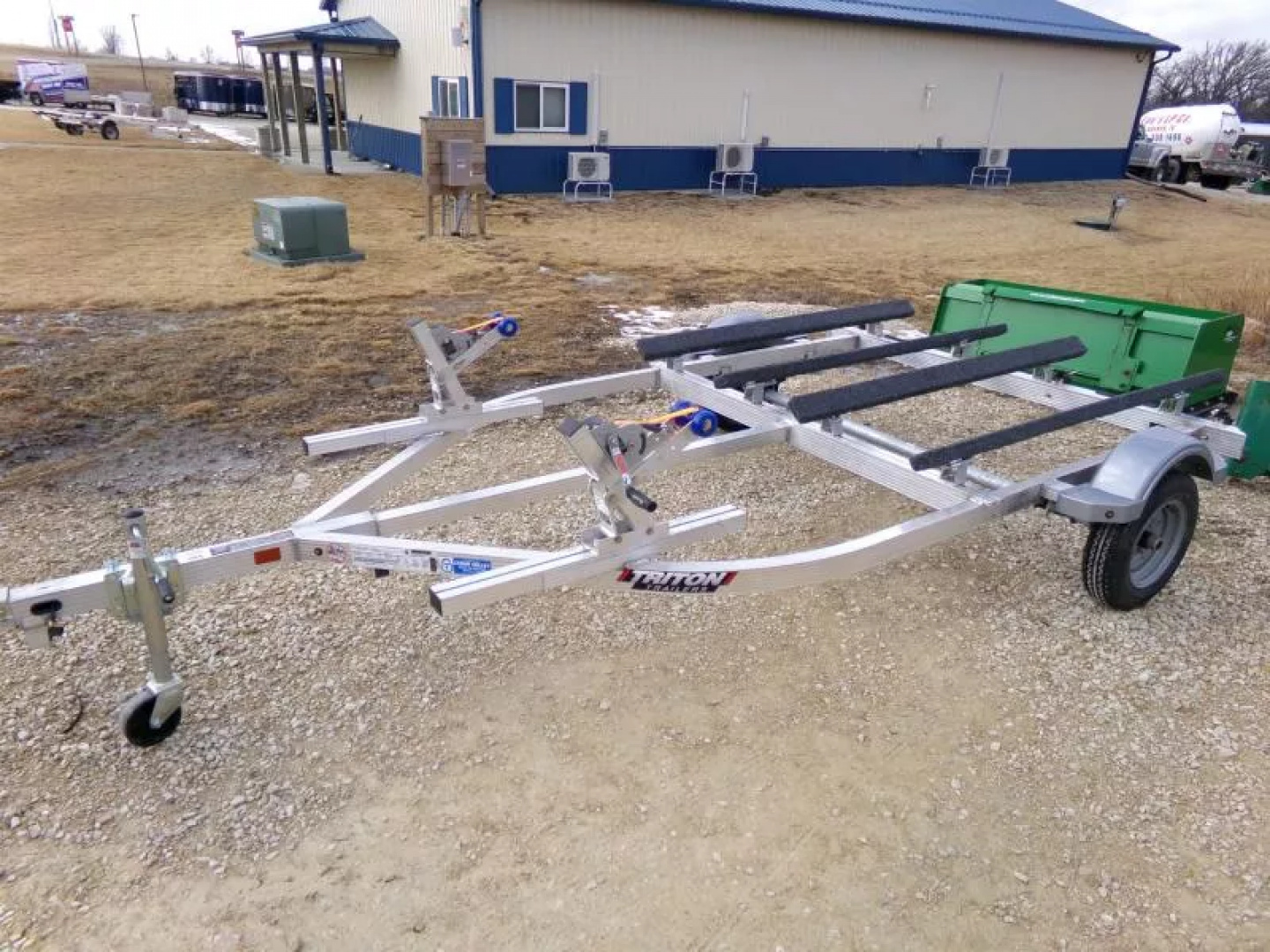 New 2025 Triton Trailers Double PWC Trailer, with ST145/R12E Tires