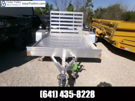 New 2025 Bear Track 76  X 10' Aluminum Utility (BTU76120F) Utility Trailer