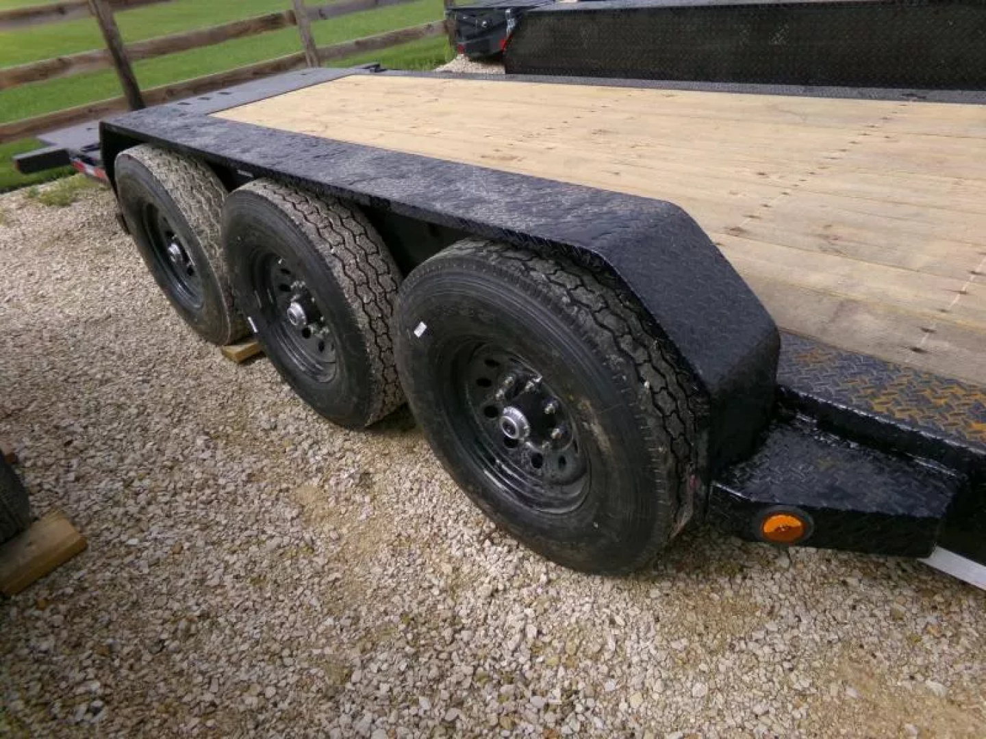 New 2026 Iron Bull 83 x 24 (16+8) TLB Tilt Trailer, Triple 7,000 lb. Axles-Black Tilt Trailer