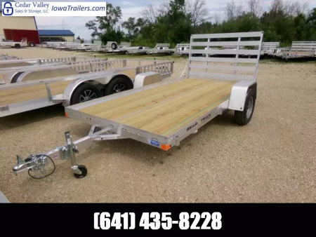 New 2026 Bear Track 76  x 144  W Utility Trailer, Wood Deck, 2990lb. GVWR