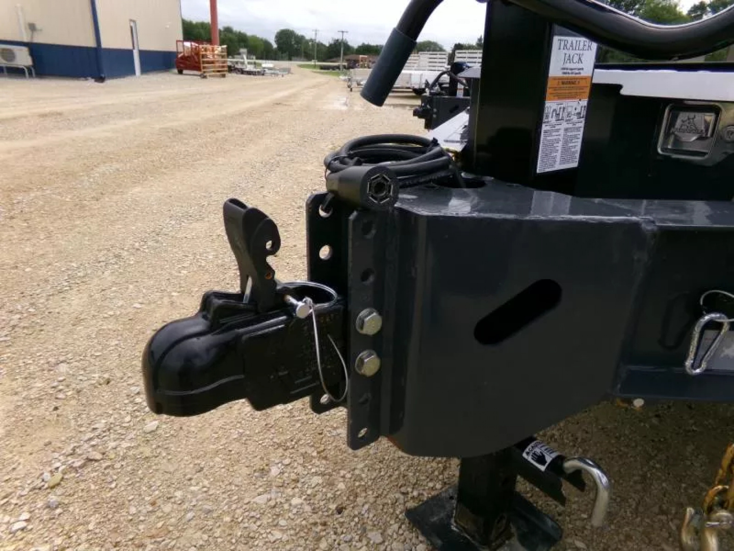 New 2026 Iron Bull 83 x 20 (18 +2 ) EWB Equipment, 16K GVWR, 2' Dovetail and Stand Up Ramps