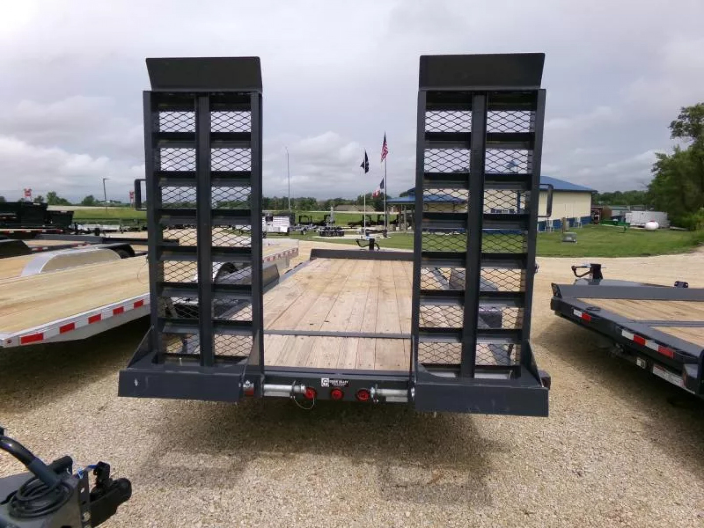 New 2026 Iron Bull 83 x 20 (18 +2 ) EWB Equipment, 16K GVWR, 2' Dovetail and Stand Up Ramps