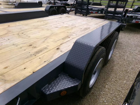 New 2026 Iron Bull 83 x 20 (18 +2 ) EWB Equipment, 16K GVWR, 2' Dovetail and Stand Up Ramps