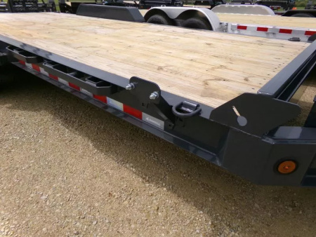 New 2026 Iron Bull 83 x 20 (18 +2 ) EWB Equipment, 16K GVWR, 2' Dovetail and Stand Up Ramps