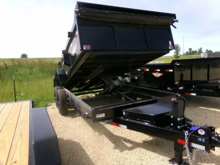 New 2025 H and H Trailer 83 x 14 Industrial Dump with 14K GVWR ...