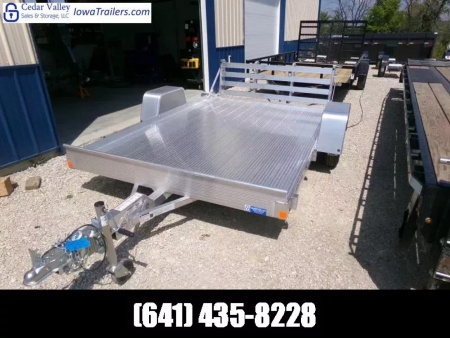 New 2026 Bear Track 76 x 120S Utility Trailer with 2,200 lb. GVWR and Bi-Fold Tailgate