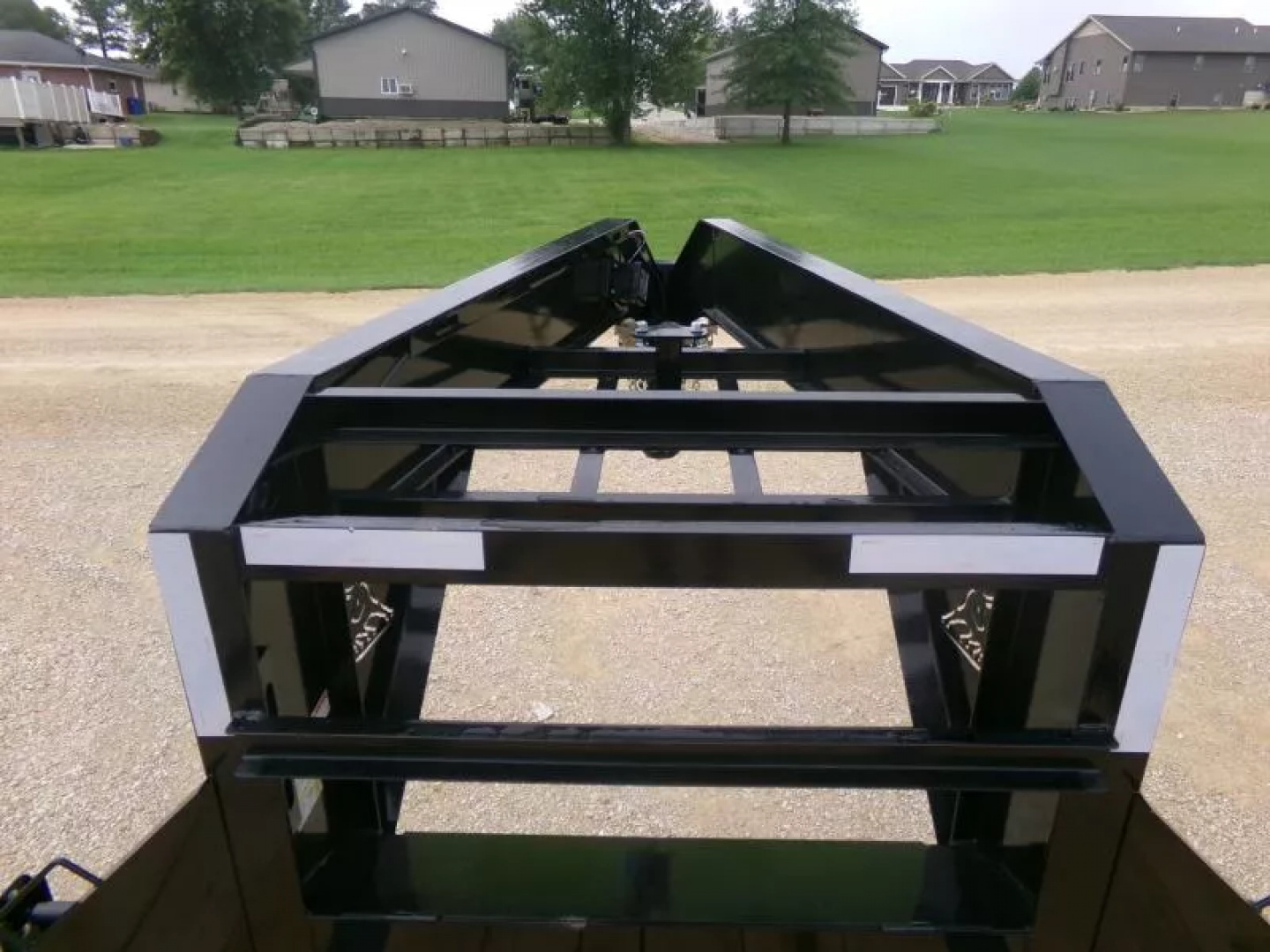 New 2026 Iron Bull 102 x 32 FLG Gooseneck Deckover, 8ft. Slide In Ramps, 23,900 lb. GVWR and Spare Tire