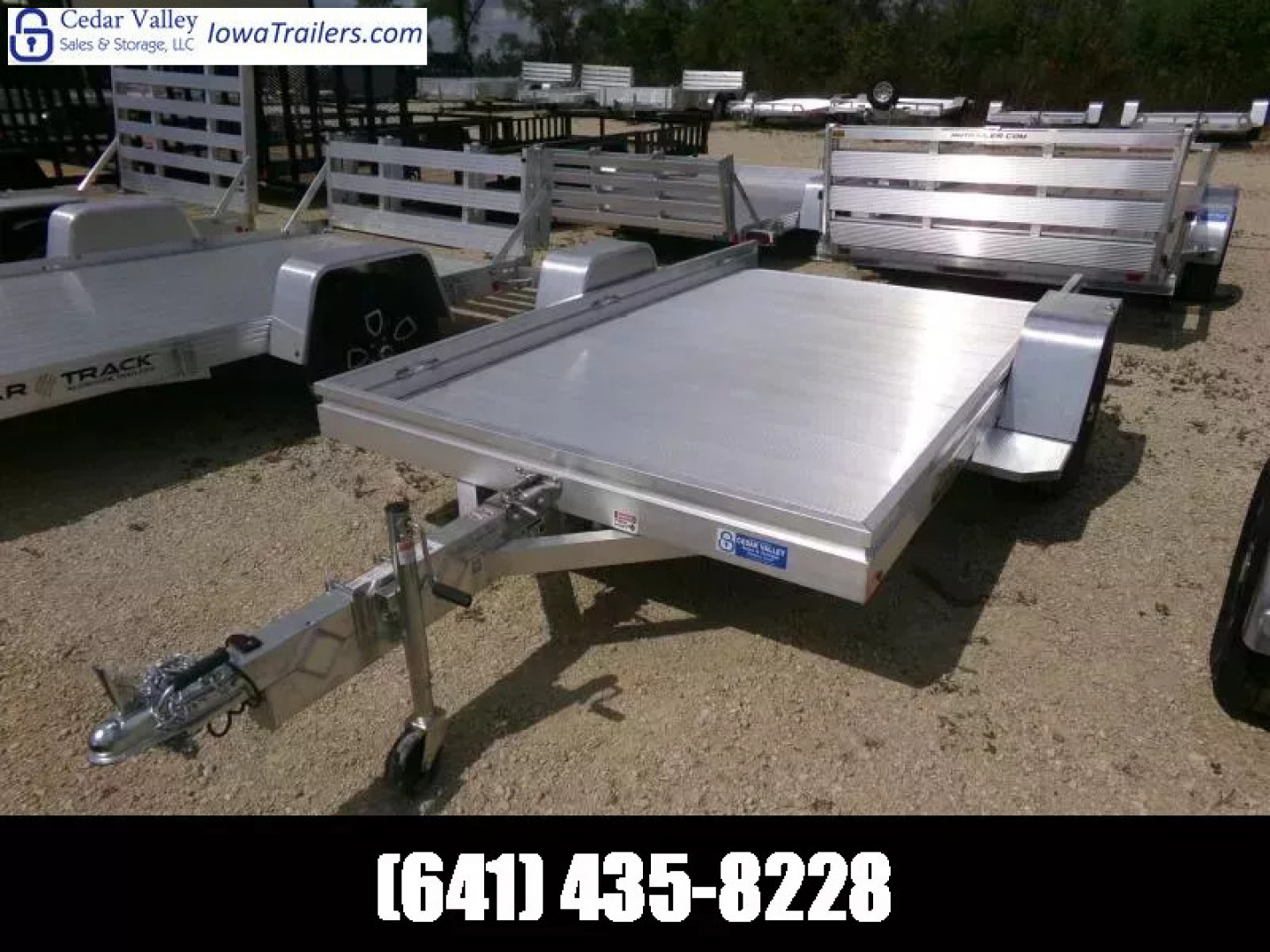 New 2026 Aluma 68 x 10 Single Axle Tilt Trailer with 2,200 lb. GVWR for ...