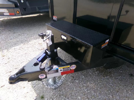 New 2026 H&H 76 x 12 Utility Dump with 10K GVWR and Single Ram Hoist