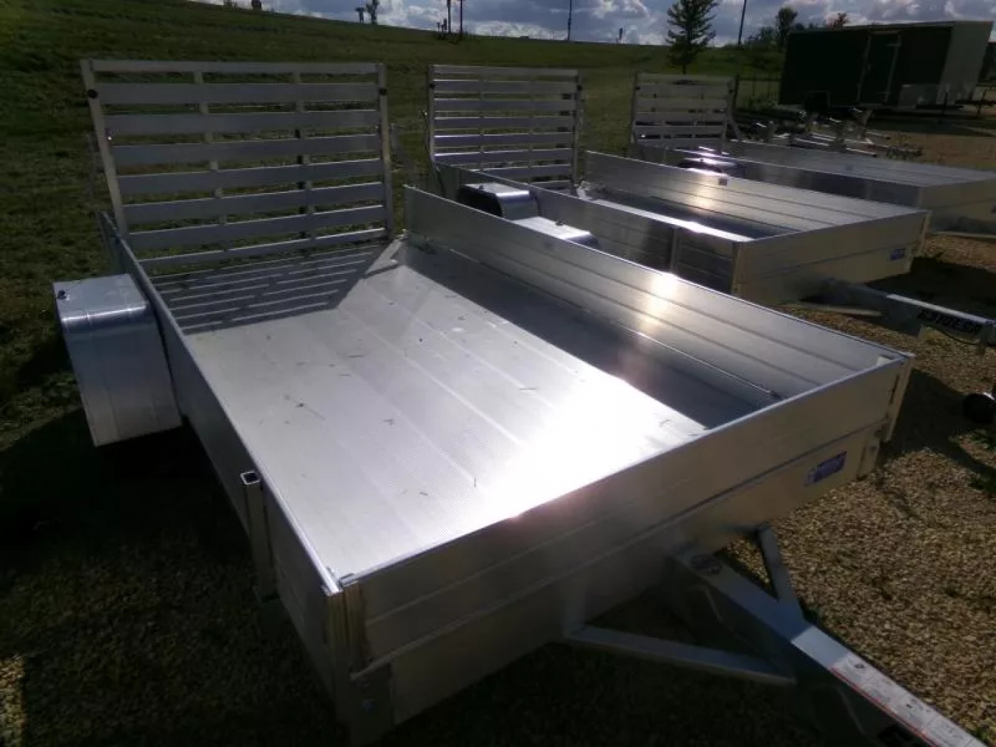 New 2026 Aluma 63 x 10 ESA Utility with Solid Sides, Straight Gate ...
