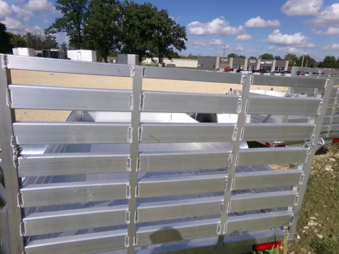 New 2026 Aluma 63 x 10 ESA Utility with Solid Sides, Straight Gate ...