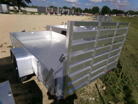New 2026 Aluma 63 x 10 ESA Utility with Solid Sides, Straight Gate ...