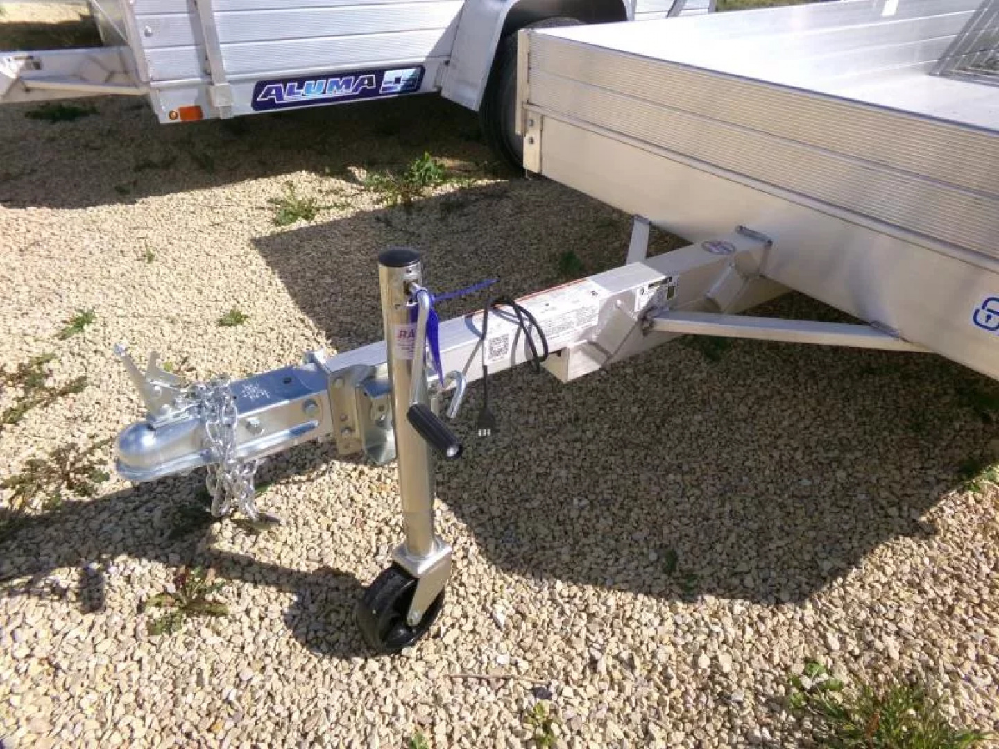 New 2026 Aluma 63 x 10 ESA Utility with Solid Sides, Straight Gate ...