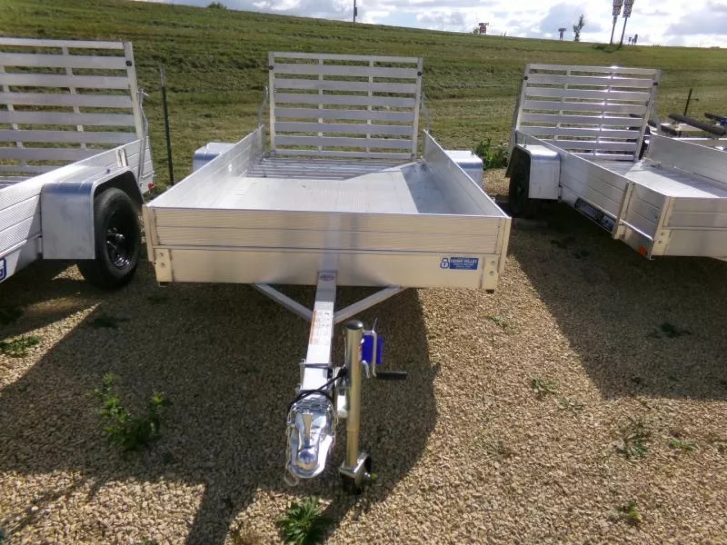 New 2026 Aluma 63 x 10 ESA Utility with Solid Sides, Straight Gate ...