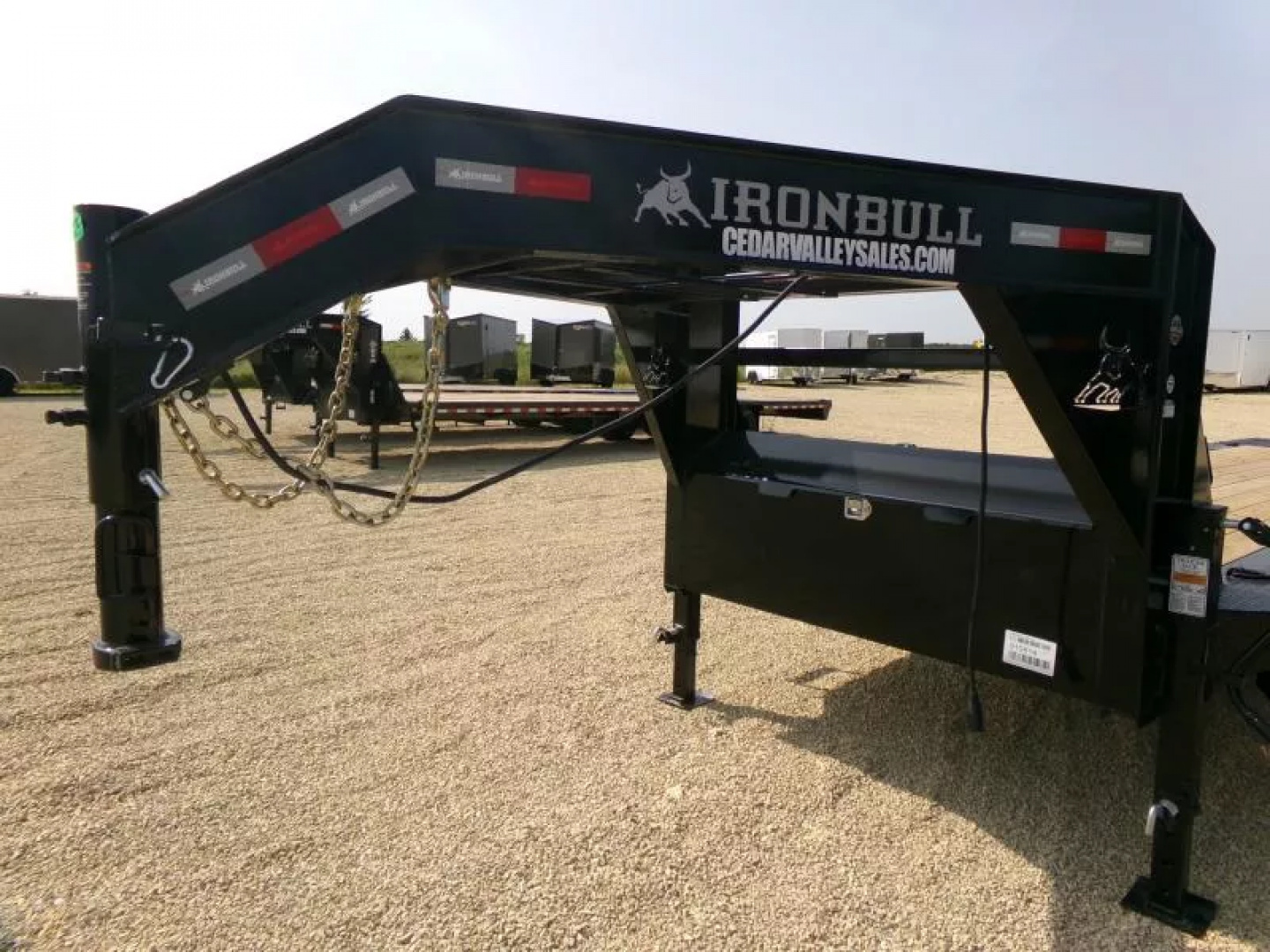 New 2026 Iron Bull 102 x 30 (26+4) EHG Gooseneck Equipment with Rampage Ramps and 22 K GVWR