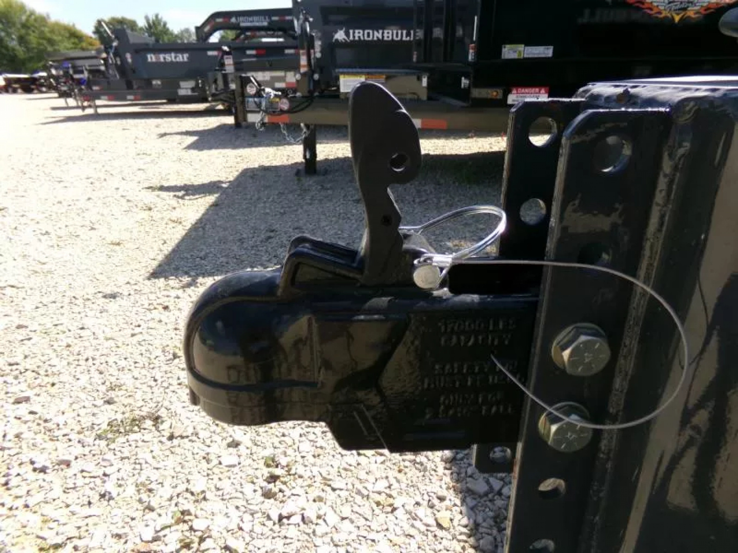 New 2026 Iron Bull 83 x 12 DWB Dump Trailer, 14,999lb. GVWR-Grey Dump Trailer