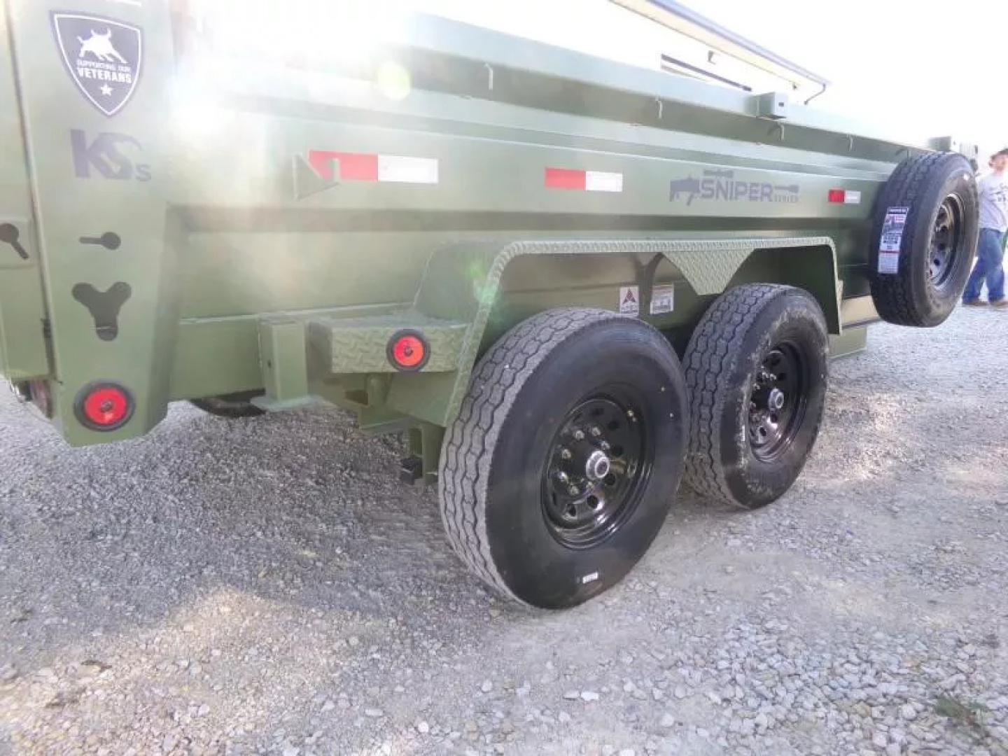 New 2026 Iron Bull 83x14 DTB Sniper Series Dump Trailer Dump Trailer