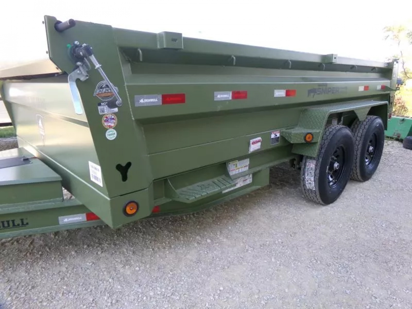 New 2026 Iron Bull 83x14 DTB Sniper Series Dump Trailer Dump Trailer