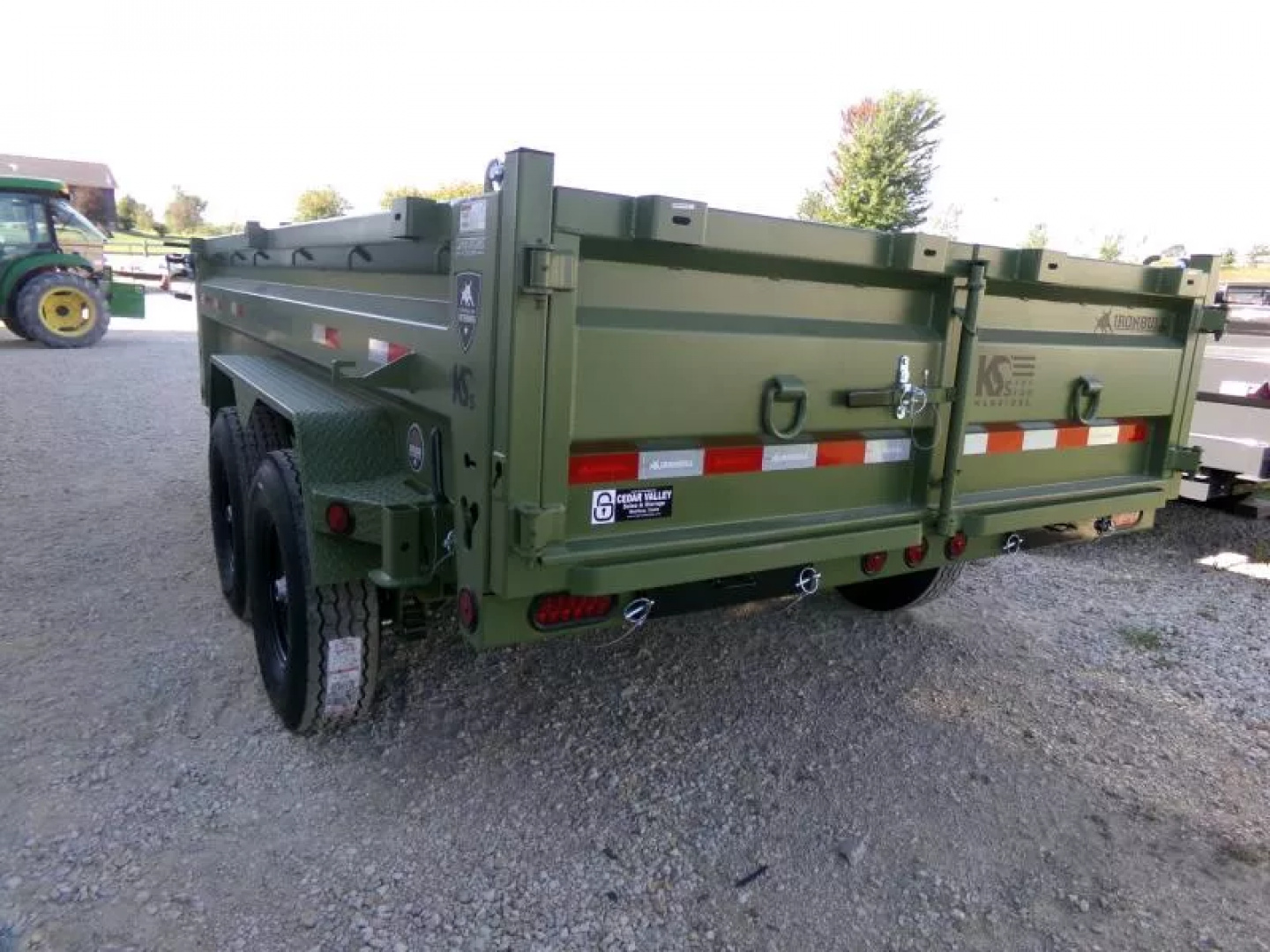New 2026 Iron Bull 83x14 DTB Sniper Series Dump Trailer Dump Trailer