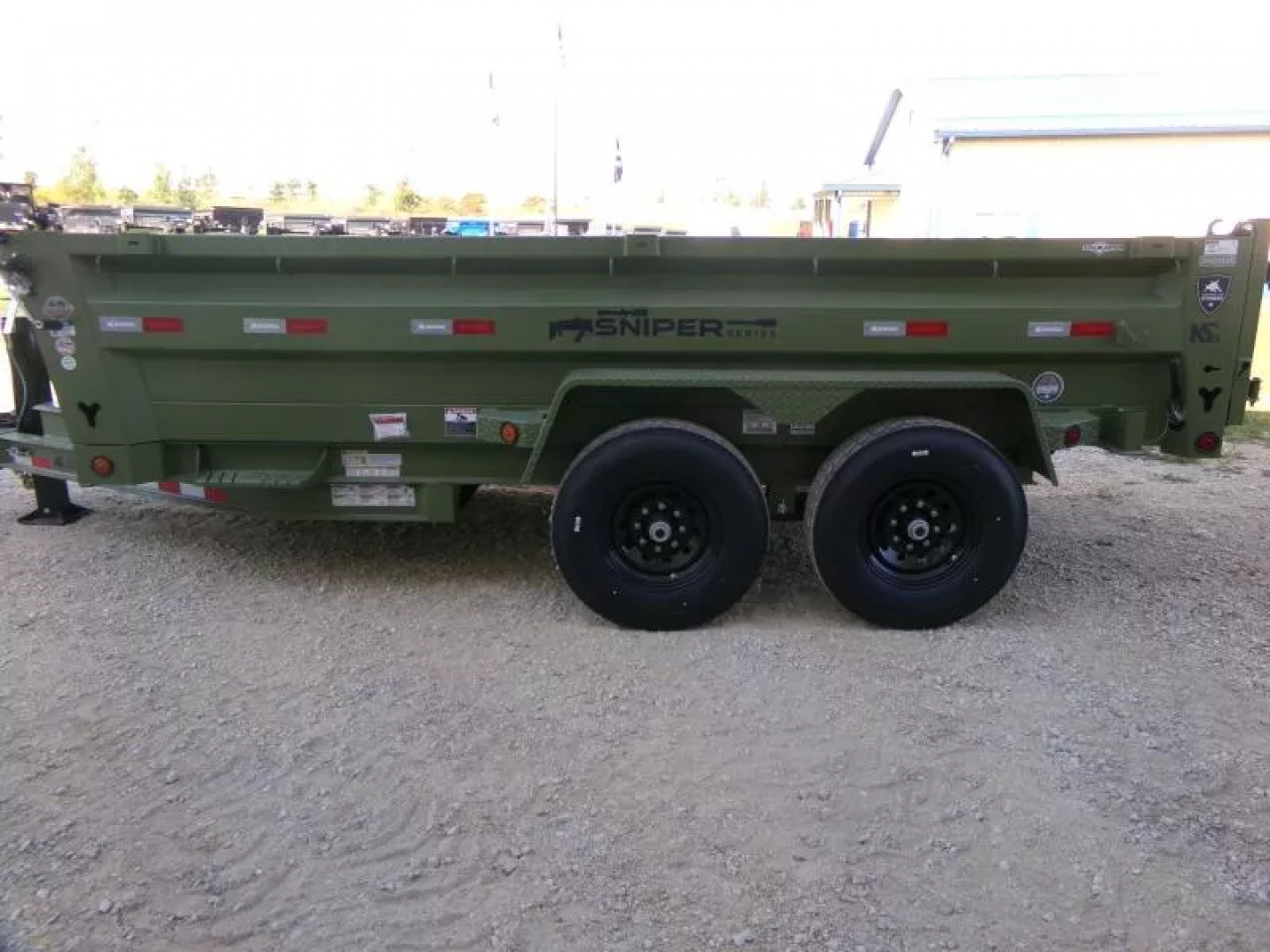 New 2026 Iron Bull 83x14 DTB Sniper Series Dump Trailer Dump Trailer