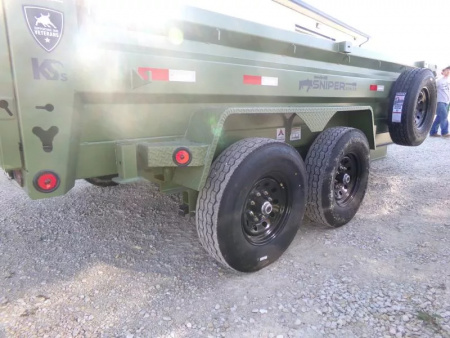 New 2026 Iron Bull 83x14 DTB Sniper Series Dump Trailer Dump Trailer