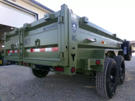New 2026 Iron Bull 83x14 DTB Sniper Series Dump Trailer Dump Trailer