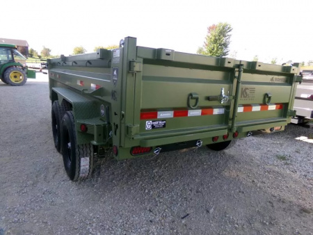 New 2026 Iron Bull 83x14 DTB Sniper Series Dump Trailer Dump Trailer