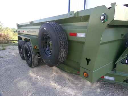 New 2026 Iron Bull 83x14 DTB Sniper Series Dump Trailer Dump Trailer