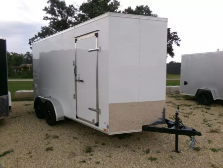New 2026 Cross Trailers 7 x 14 Beta Series Enclosed Cargo with 7' Wall Height and 7K GVWR