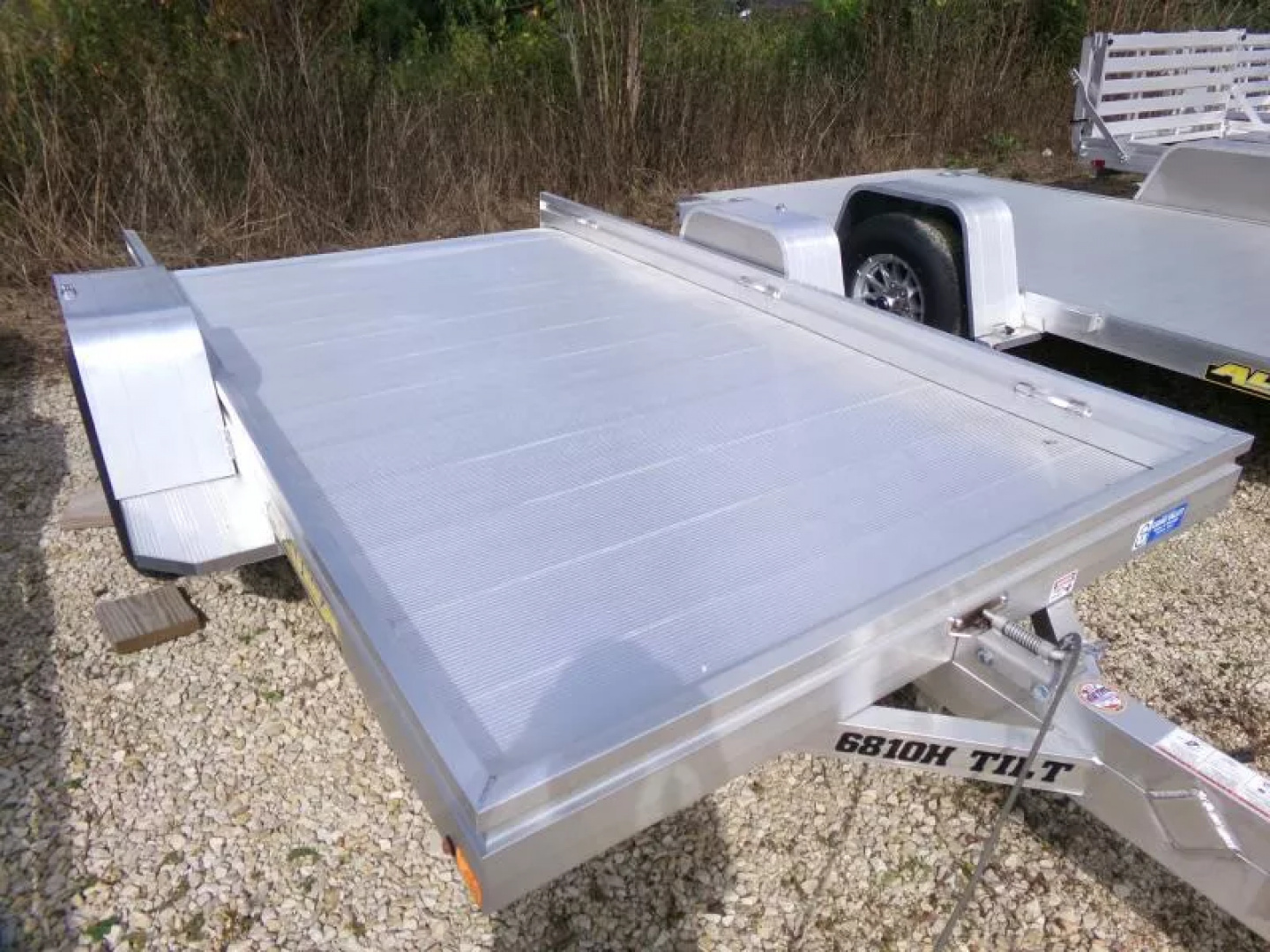 New 2026 Aluma 68 x 10 Heavy Single Axle Tilt Trailer, 2,990 lbs GVWR ...