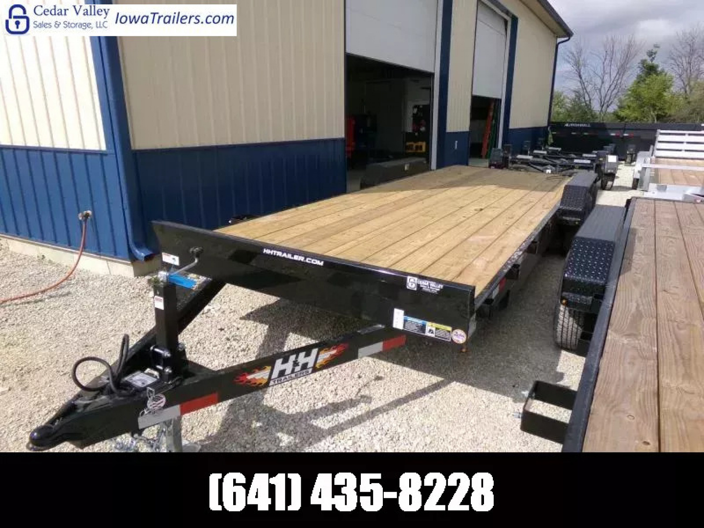 New 2026 H&H 82 x 22 (20+2) Car Hauler with 10K GVWR