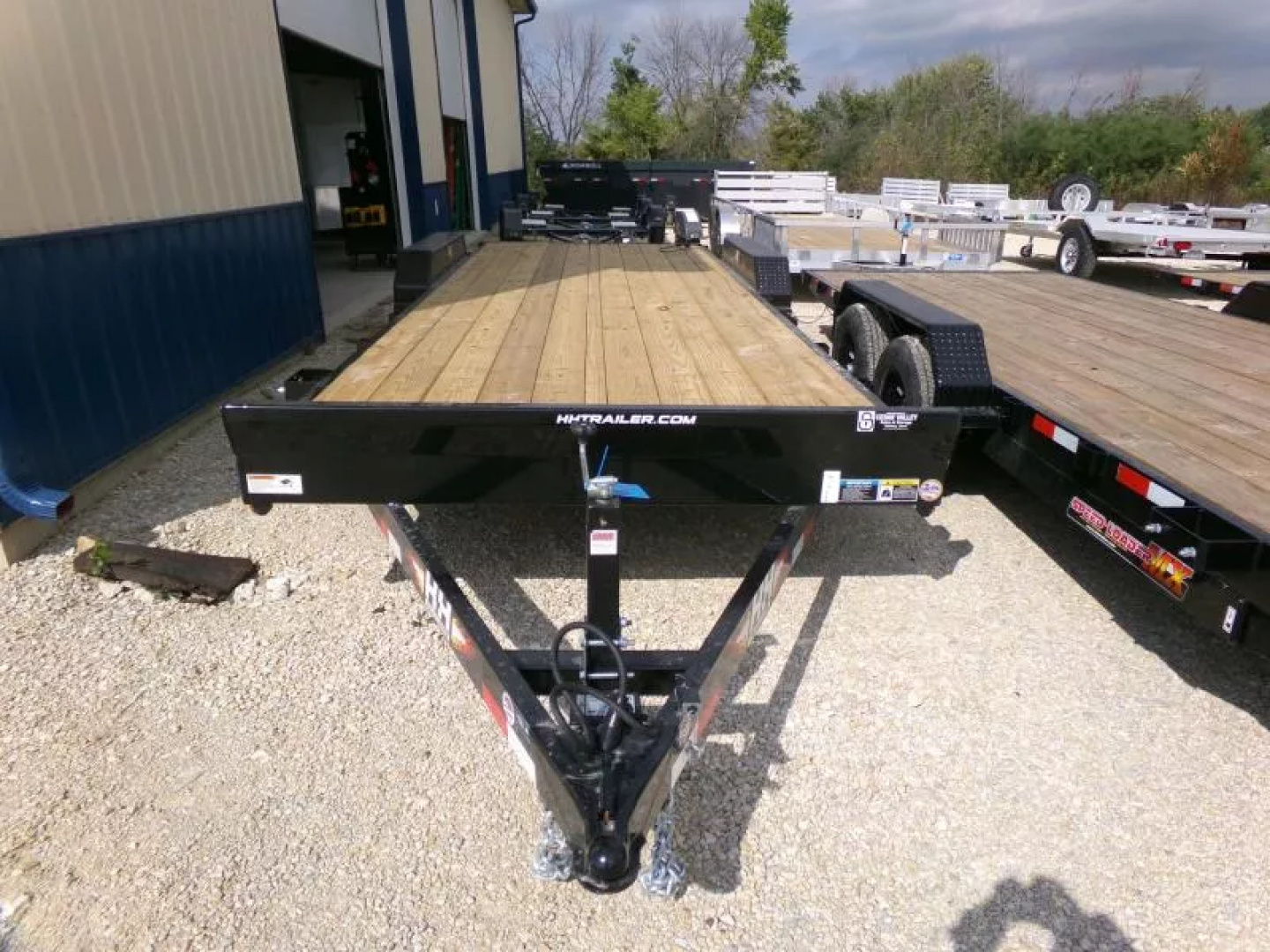 New 2026 H&H 82 x 22 (20+2) Car Hauler with 10K GVWR