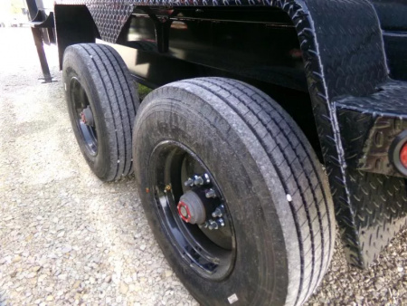 New 2026 Iron Bull 83 x 16 DHG-Gooseneck Dump Trailer, 22K GVWR with 3' Sides, Hydraulic Jacks, 4 Button Wireless Remote Dump Trailer