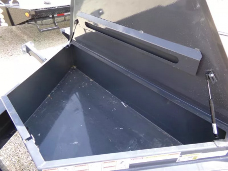 New 2026 Iron Bull 81 x 22 Tilt Bed (16 +6) with 16K GVWR-Gray Equipment Trailer