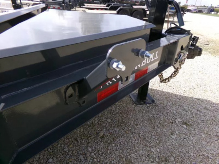 New 2026 Iron Bull 81 x 22 Tilt Bed (16 +6) with 16K GVWR-Gray Equipment Trailer