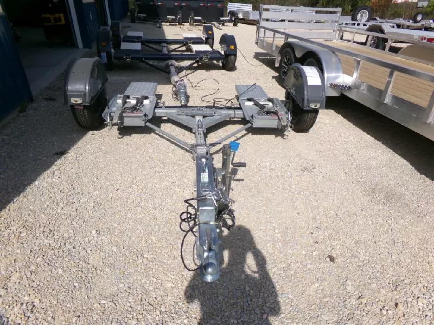 Used 2013 Demco USED KarKaddy SS-Galvanized Tow Dolly with 3500lb. GVWR and Surge Brakes Tow Dolly