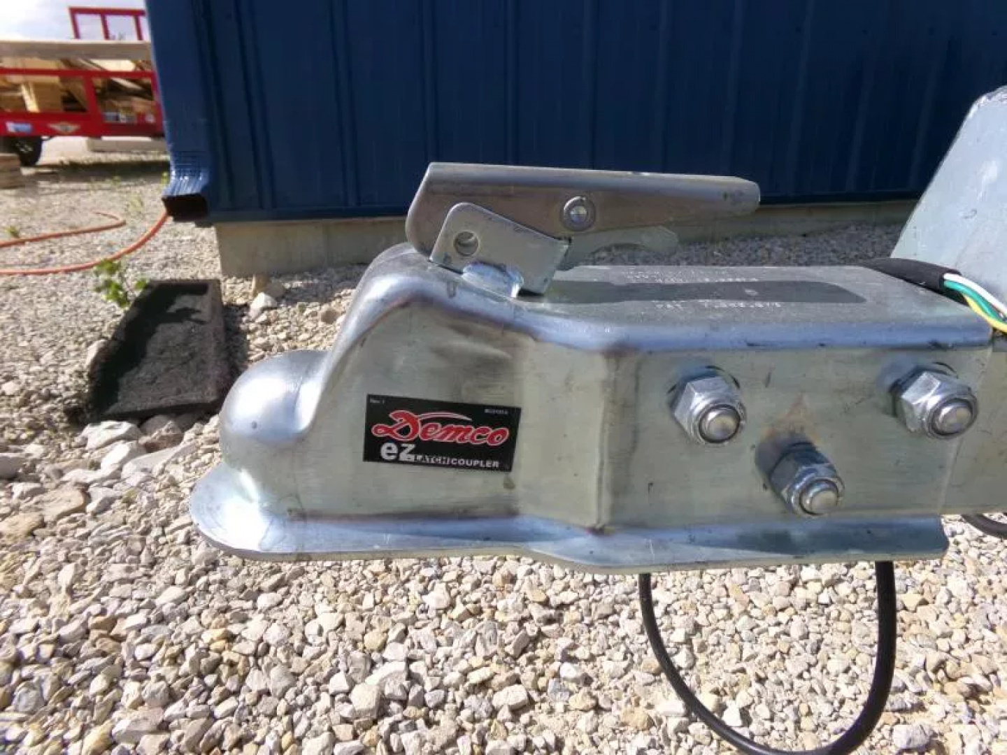 Used 2013 Demco USED KarKaddy SS-Galvanized Tow Dolly with 3500lb. GVWR and Surge Brakes Tow Dolly