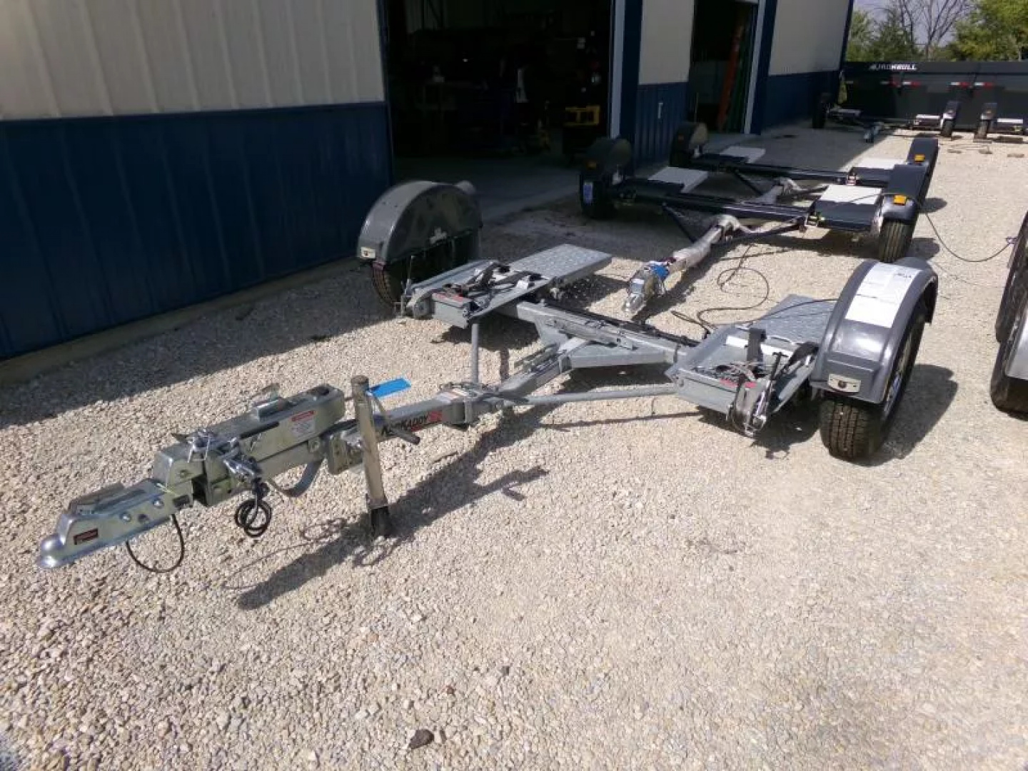 Used 2013 Demco USED KarKaddy SS-Galvanized Tow Dolly with 3500lb. GVWR and Surge Brakes Tow Dolly