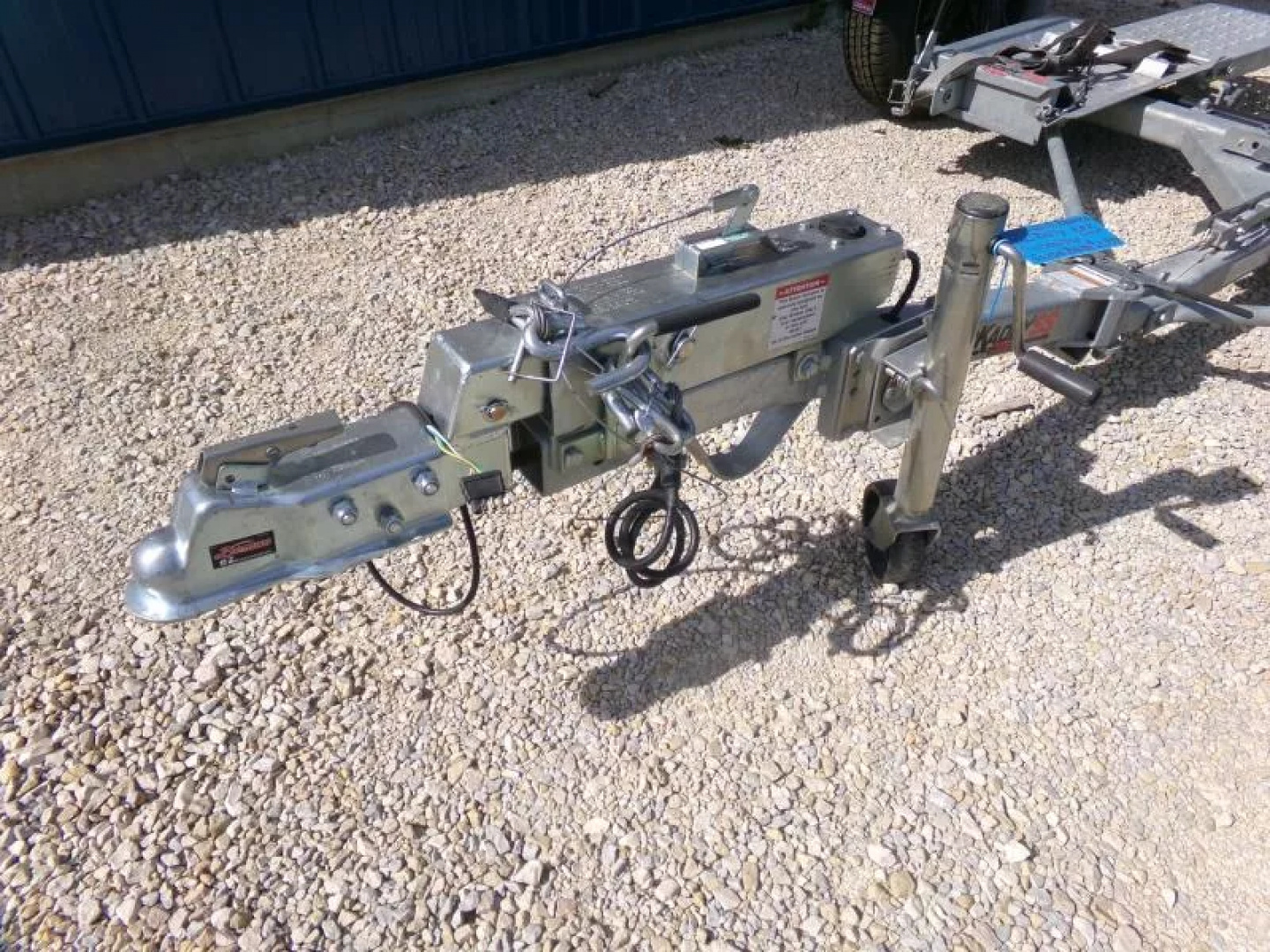 Used 2013 Demco USED KarKaddy SS-Galvanized Tow Dolly with 3500lb. GVWR and Surge Brakes Tow Dolly