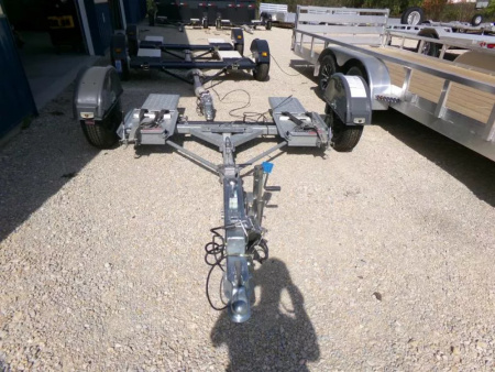 Used 2013 Demco USED KarKaddy SS-Galvanized Tow Dolly with 3500lb. GVWR and Surge Brakes Tow Dolly