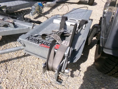 Used 2013 Demco USED KarKaddy SS-Galvanized Tow Dolly with 3500lb. GVWR and Surge Brakes Tow Dolly