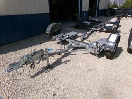 Used 2013 Demco USED KarKaddy SS-Galvanized Tow Dolly with 3500lb. GVWR and Surge Brakes Tow Dolly