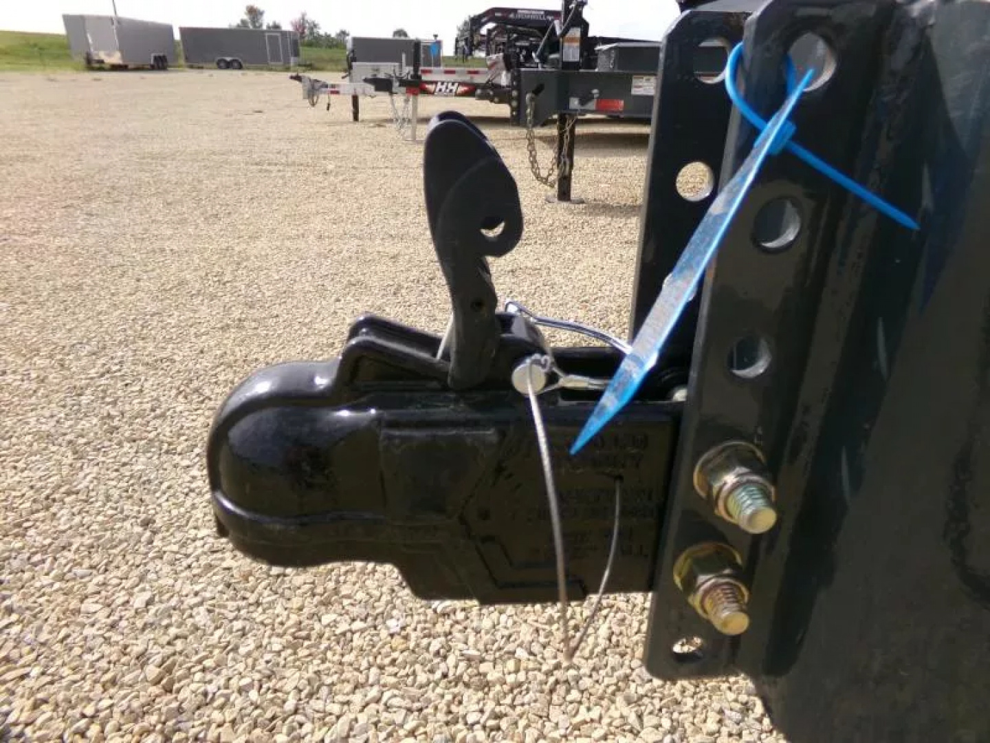 New 2026 Iron Bull 83 x 14 DWB Dump Trailer-14,999 lb. GVWR in Gray