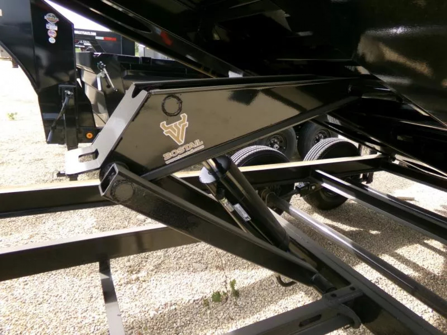 New 2026 Iron Bull 83 x 14 DTG Gooseneck Dump Trailer 14,999lb. GVWR Dump Trailer