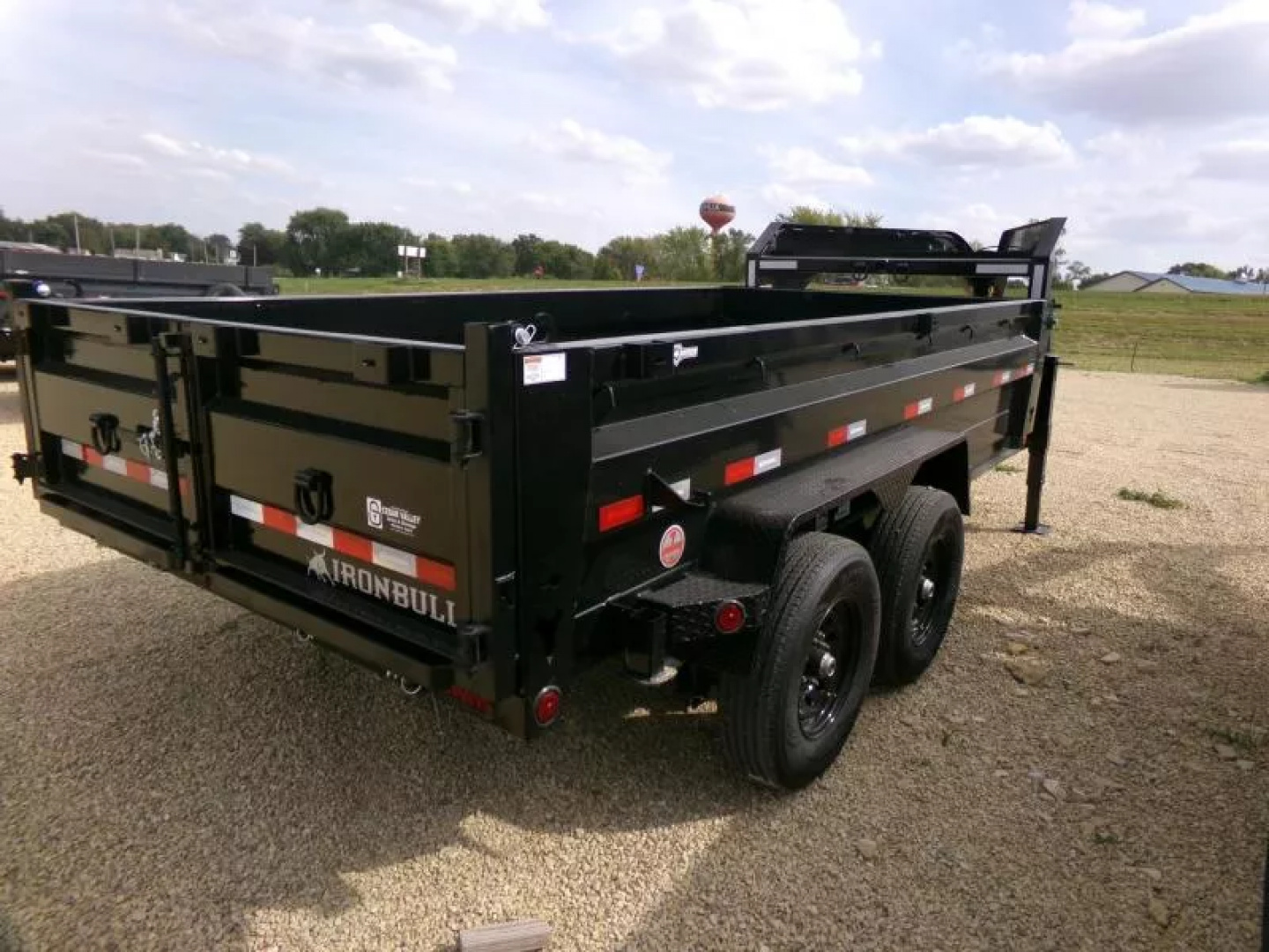 New 2026 Iron Bull 83 x 14 DTG Gooseneck Dump Trailer 14,999lb. GVWR Dump Trailer
