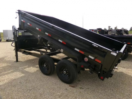New 2026 Iron Bull 83 x 14 DTG Gooseneck Dump Trailer 14,999lb. GVWR Dump Trailer
